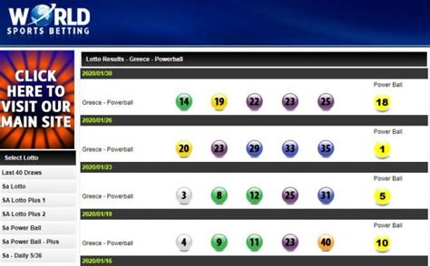 greece powerball results history 2013